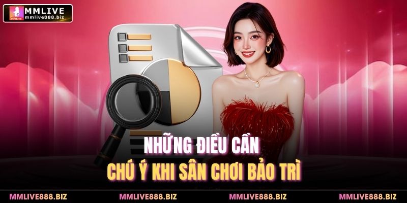 Những điều cần chú ý khi sân chơi bảo trì