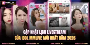 Cập Nhật Lịch Livestream Của Idol MMLIVE Mới Nhất Năm 2026